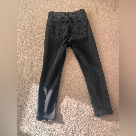 AE Stretch Ripped Mom Jeans - Picture 3 of 5